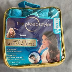 Memory foam hair rollers